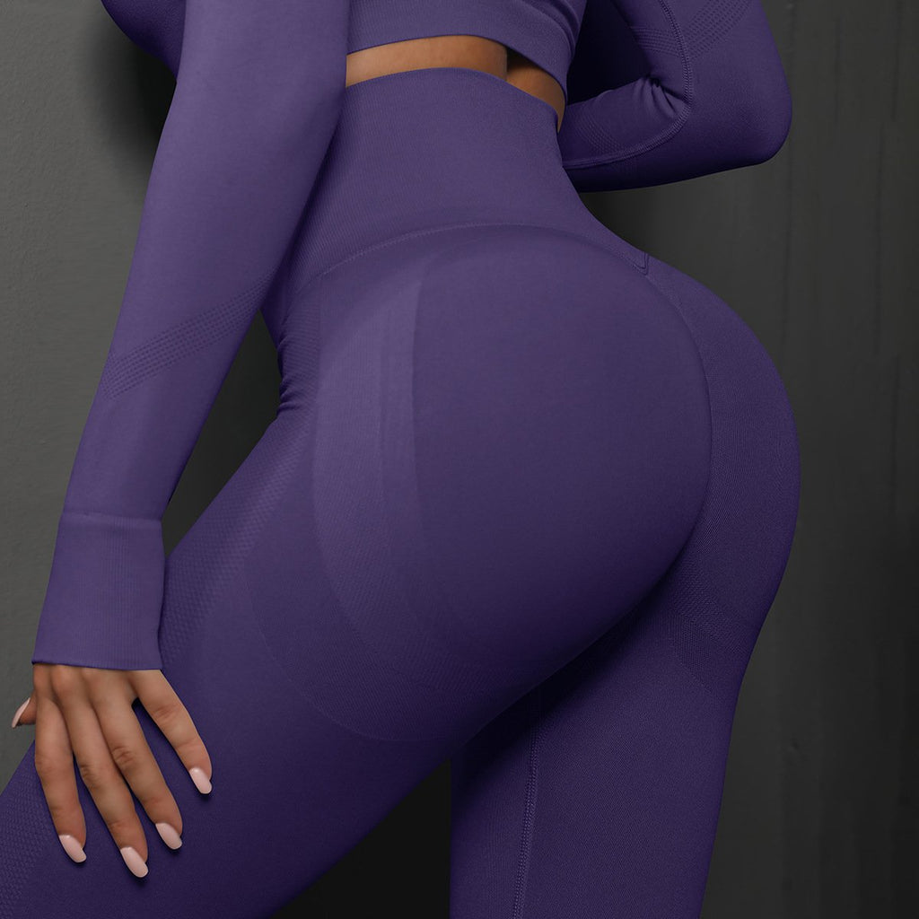Autumn Seamless Yoga Pant High Elastic Sports Fitness Legging Women High Waist Gym Scrunch Butt Running Training Leggings (18)