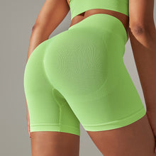 Load image into Gallery viewer, Europe and the United States solid color beauty back high elastic running sports fitness yoga pants female (8)