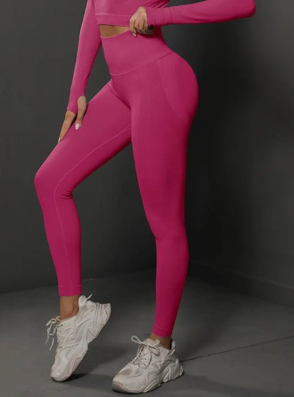 High Waisted Smiley Women‘s Yoga Pants Peach Lift Tights Womens Fitness Running Yoga Wear2 (1)
