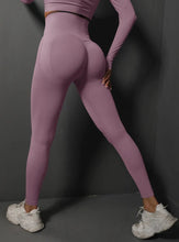 Load image into Gallery viewer, High Waisted Smiley Women‘s Yoga Pants Peach Lift Tights Womens Fitness Running Yoga Wear2 (3)