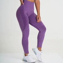 Load image into Gallery viewer, Seamless Knitted Women‘s Yoga Pants Moisture Wicking Fitness Leggings Sexy Butt Lift Design Women2 (2)