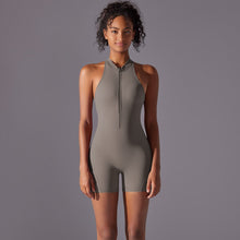 Load image into Gallery viewer, YogaClothesHub Solid Color High Intensity Nude Feeling Skinny Bodysuit Yoga and Running Fitness Clothing for Women
