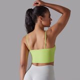 Women&#8217;s Yoga Camisole Bra Padded Push Up Workout Tank Top Gym Vest Naked-Feel Sports Bra2 (3)