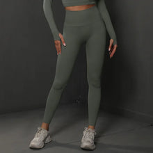 Load image into Gallery viewer, Autumn Seamless High Elastic Women‘s Yoga Pants High Waist Scrunch Butt Fitness Leggings for Women Dark gray, M